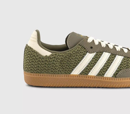 Samba OG Trainers  Orbit Green Cream White Gum